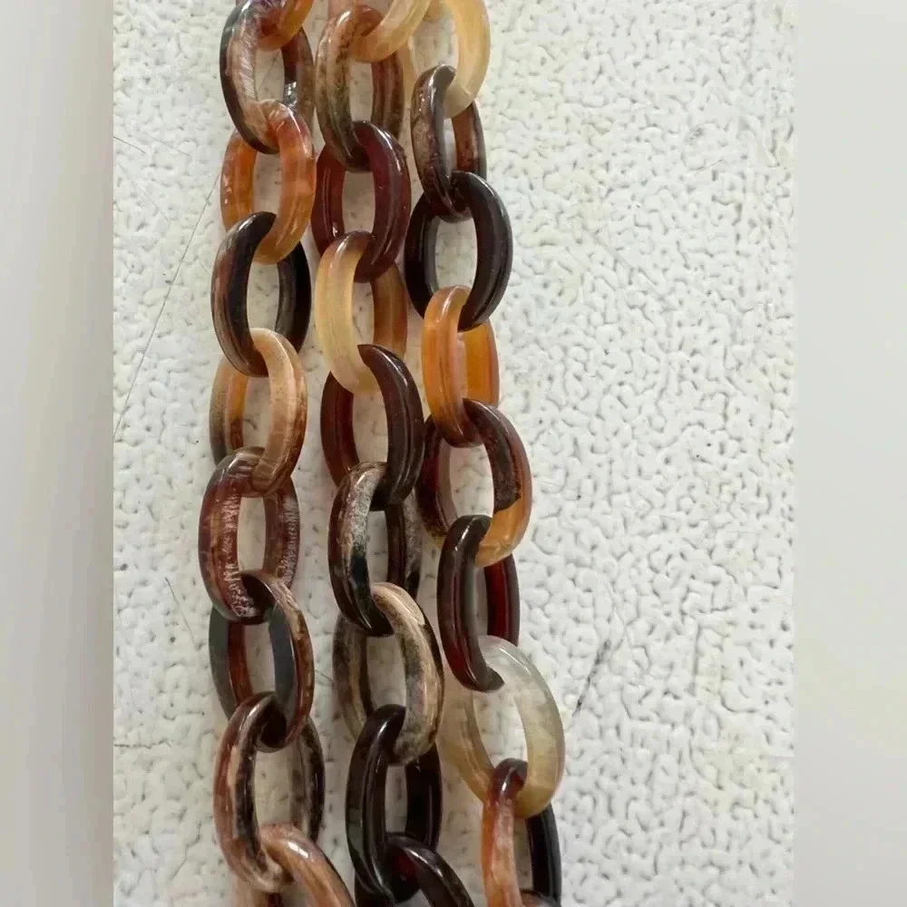 Tortoise Triple Strand Necklace - Picture 4 of 8